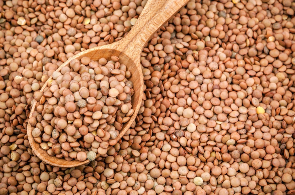 Brown lentils