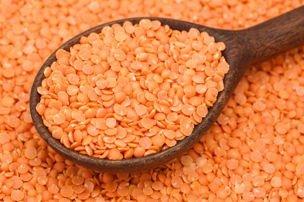 Red lentils