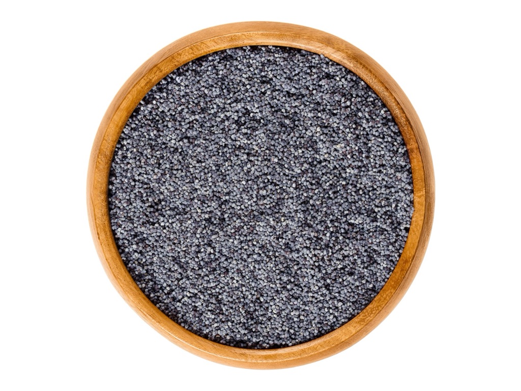 Blue poppy seeds